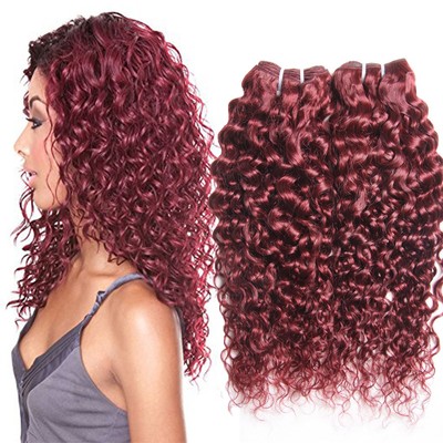 3 Bundles 8a Brazilian Curly Hair Weave 100 Virgin Human Hair Weft