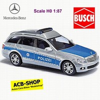 Mercedes Benz C-Klasse T-Modell Elegance Polizei ThüRingen 1:87 Busch 43664