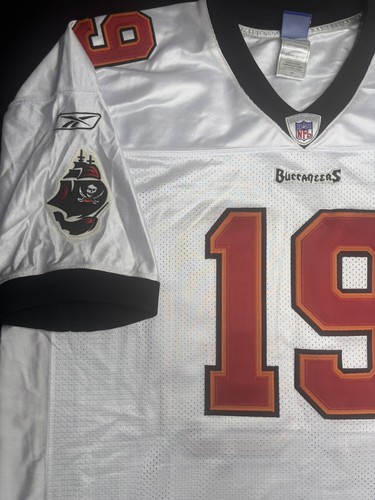 Authentic Reebok Keyshawn Johnson #19 Tampa Bay Bucaneers Jersey Size 56 - Picture 5 of 11
