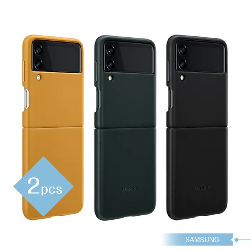 KAUFEN Original Samsung Galaxy Z Flip3 5G Leder Cover Case GETT One Cover Gratis - Bild 3 von 19