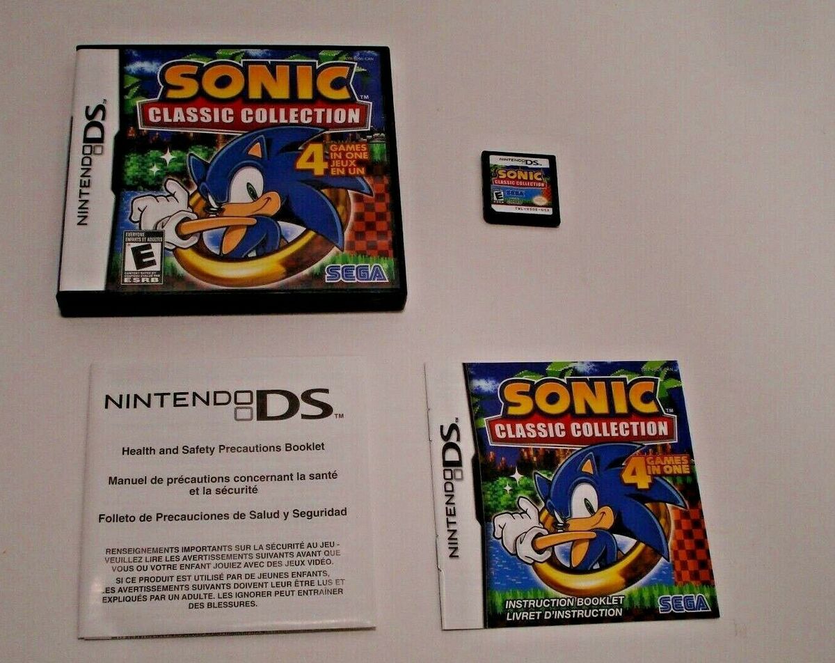 Sonic Classic Collection Nintendo DS CIB Complete Authentic Tested  10086670356