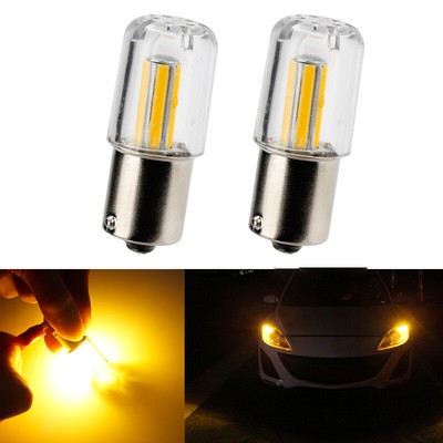 2 x 1156 BA15S 12 Chips COB LED Car Tail Rear Turn Signal Light White Bulb Lamp 2 x 1156 BA15S 12 Chips COB LED Car Tail Rear Turn Signal Light White Bulb Lamp