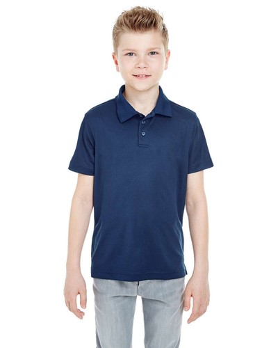 UltraClub 8210Y Youth Cool & Dry Mesh Piqu?Polo - Picture 7 of 9