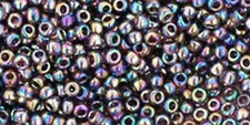 11/0, Toho Seed Beads, 166C, Transparent Rainbow Amethyst, 10 grams, TR-11-166