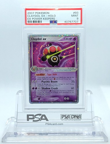 POKEMON EX POWER KEEPERS CLAYDOL EX #93 ULTRA RARE HOLO PSA 9 MINT #40767707