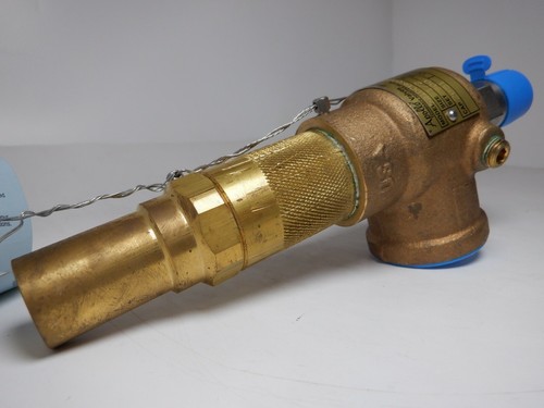 Apollo 521DCBKBAA0900 Überdruckventil, doppelte Öffnung, 1/2 Zoll Größe, Bronze - Bild 4 von 6