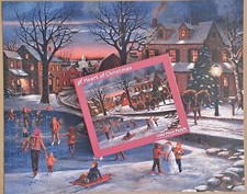 RARE HEART OF CHRISTMAS BY VERMONT CHRISTMAS COMPANY 1000 piece Puzzle EXCELLENT