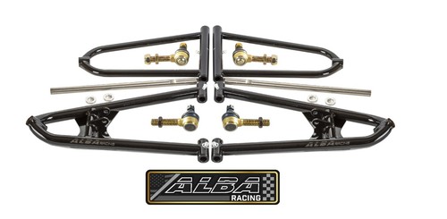 Yamaha YFZ 450 A Arms +2 +1 Chromoly Adjustable 04 05 Brake Lines Clamps Alba - Picture 2 of 7