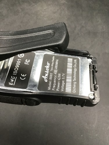 Ansoko Rechargeable Walkie Talkie Portable Two-Way Radio 888S - Bild 4 von 6