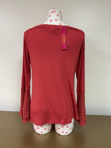 Blusa túnica manga campana Catherine Malandrino talla mediana - Imagen 4 de 9