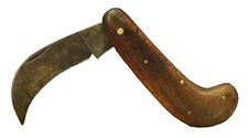 "Hugo Köller SOLINGEN"  Old  Rare German c.1937's Hawkbill Pruning Folding Knife