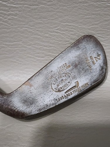 Vintage Antique Hickory Shaft Golf Club Irons Rickwood, Wright Ditson - Bild 4 von 14