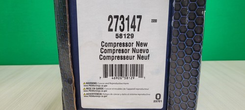 NAPA Pro Series 273147 58129 New FS-10 Compressor with Clutch - Picture 5 of 5