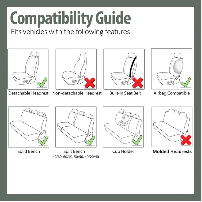 Fundas completas de asiento de auto para Mitsubishi Montero 1995-on malla negra lona camuflada 9 piezas Foto 2 de 4