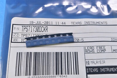 8 Texas Linear Voltage Regulator IC Positive Fixed 1 Output TPS71530DCKR