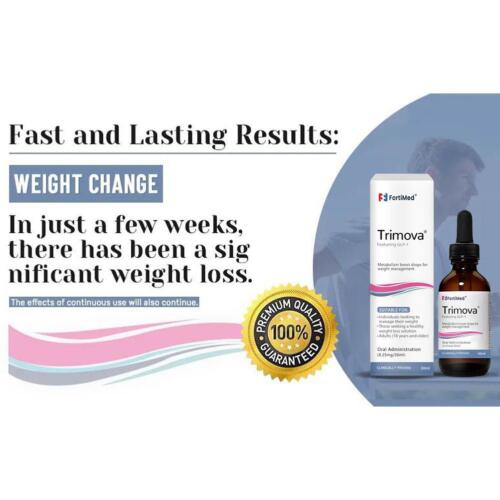 30ML TRIMOVE Drops Weight Loss & Boost Metabolism Vitamin Drops for Women& Man - Picture 11 of 13
