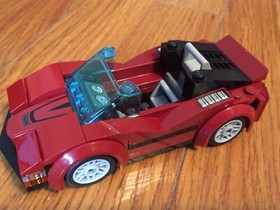 LEGO City 60138 High-speed Chase 99.5 % Complete, W/ Instructions, No Minifigs