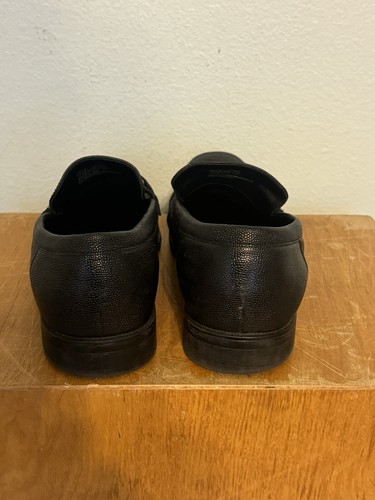 Calvin Klein Eaton Herren Größe 13 Schwarz Elegant Schuhe Slipper - Bild 4 von 8