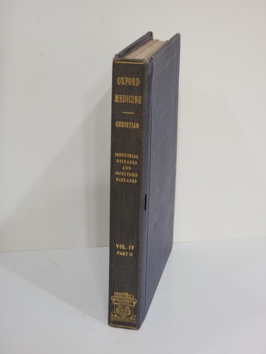 Antique Medical Book set of 13 Oxford Medicine copywrite 1921 supplemented 1927 - Picture 23 of 24