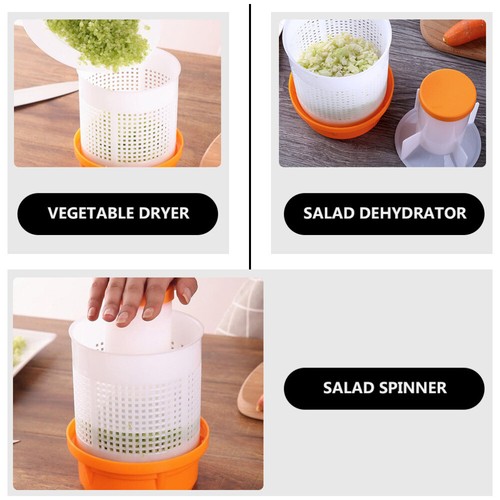 Salat Sieb Salat Waschmaschine Und Washer Presser Lemon Squeezer Dörr - Bild 6 von 12