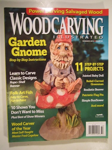 (Lot of 7) PB WOODCARVING ILLUSTRATED  2011, 2013  [14L2] - Bild 6 von 8