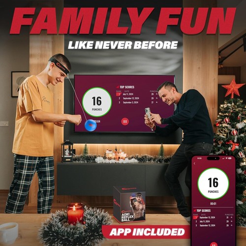 Boxing Reflex Balls for Kids with App– 3 Box of One Size, multi-color - Picture 6 of 6