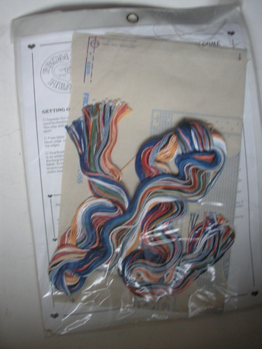 From the Heart Friendly Country Welcome Stamped No Count Cross Stitch Kit 53015 - Bild 2 von 4