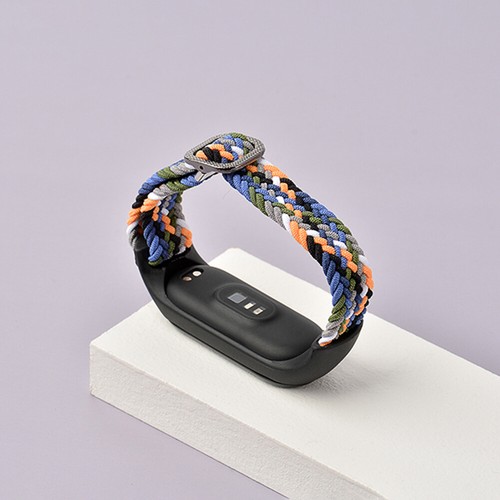 Braided Elastics Nylon Band Bracelet Strap Band for Xiaomi Mi Band 5/6/7 NFC - Zdjęcie 10 z 30