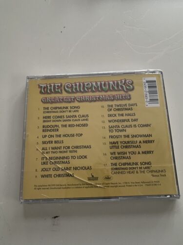 The Chipmunks Greatest Christmas Hits von Alvin & the Chipmunks (CD, September 2001,... - Bild 2 von 2