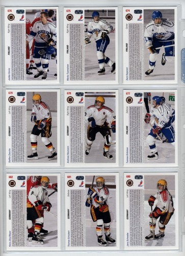 Hockey Upper Deck 1991-92 Cards Choose Upick from list (468-700) - Picture 409 of 451