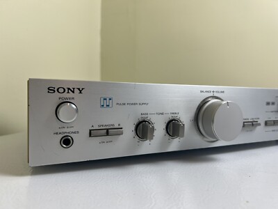 SONY TA-F45 ステレオアンプ Sony TA-F45 Amplifier- Great Sound- Will Need Recapping