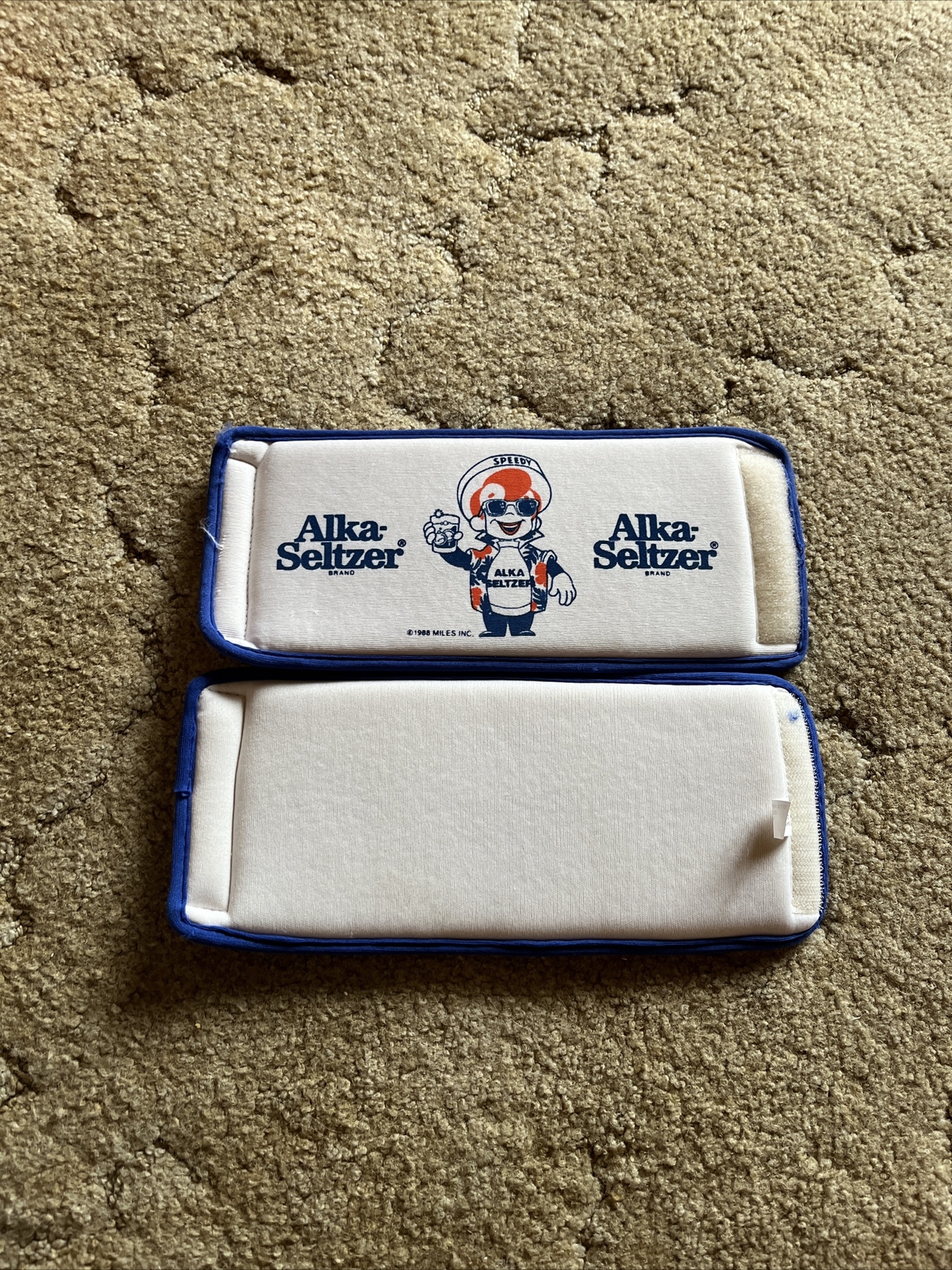 Lot Of 2 Alka-Seltzer Wrap Around Koozies 1988 Speedy | eBay