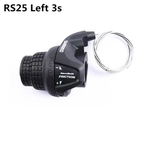 Shimano SL-RS25 Revoshift Grip Bike Twist Shifters 3/6/7/18/21 Speed Tourney - Picture 2 of 9