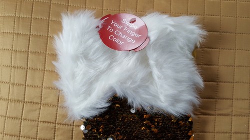 Flip Color Pailletten Gold und Silber Weihnachtsstrumpf - Neu in Verpackung! - Bild 4 von 5