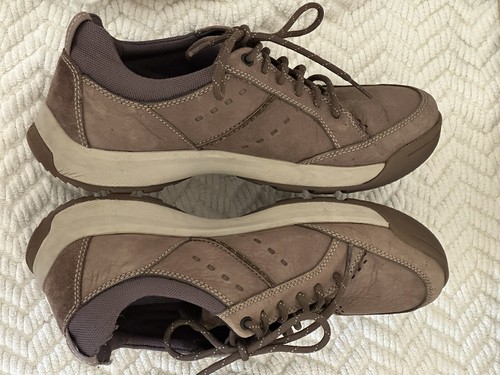 Clarks Wave Walk Marrón Nobuck Zapato para Caminar Informal Con Cordones Para Hombre Talla 8 M - EXCELENTE - Imagen 5 de 9