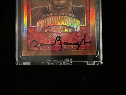 2000 Donruss Sammy Baugh Gridiron Kings White Box Auto 1/1 - Picture 6 of 6