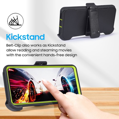 For Samsung Galaxy A06 Case Built in Screen Holster Belt Clip + Fast Charger - Picture 53 of 63
