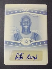 #1/1 XRC Rc Tyler Boyd Auto 2013 Army Printing Plate Rookie Signed Autograph 1-1