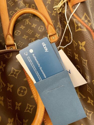 AUTHENTICATED LOUIS VUITTON MONOGRAM KEEPALL 55 - Picture 22 of 24