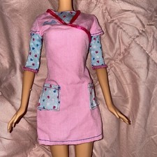 Dress Barbie Y4941 I Can Be Nurse 2012 Pink Dress Only Mattel #459