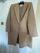 Beautiful 3/4 Length Camel Coat By George Size 20