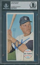 1964 Topps Giants #30 Bill Freehan Beckett Authentic Signed *4019
