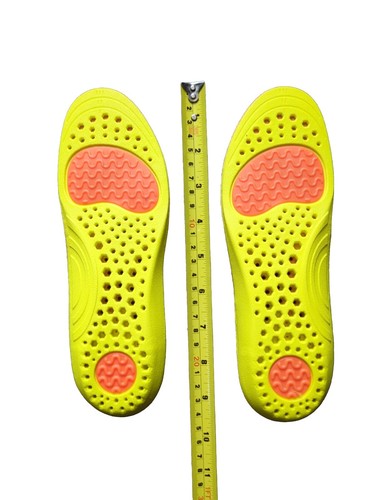Pair Orthotic Shoe Insoles Inserts Flat Feet High Arch Support Plantar Fasciitis - Picture 2 of 2