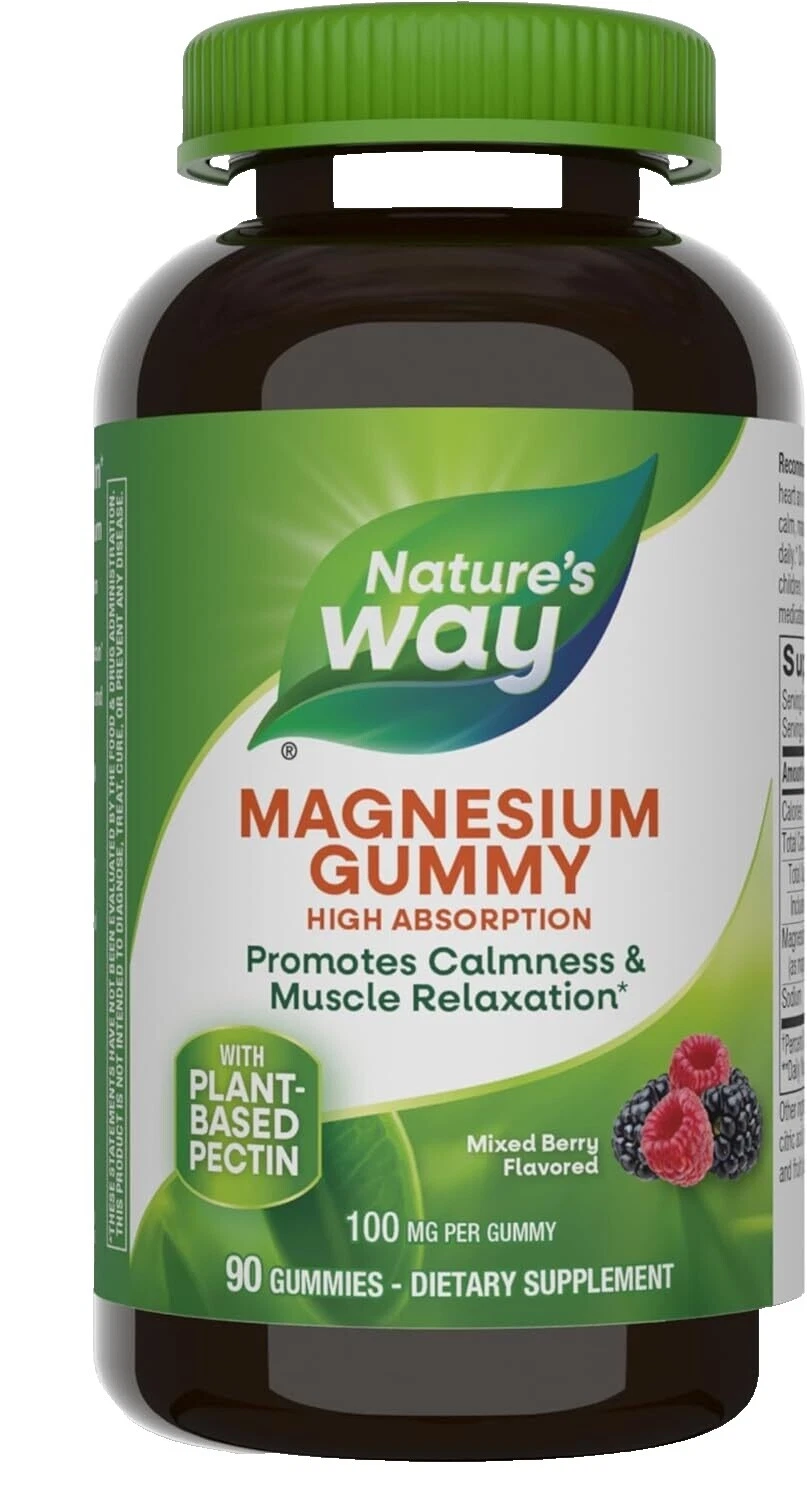 Nature's Way Magnesium Gummy Vitamins & Minerals