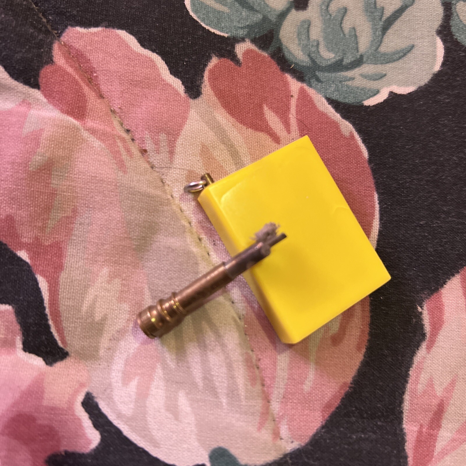 Vintage PERMANENT MATCH Lighter Match Lite Striker Danced All Nite Pregnant