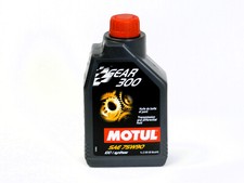 Motul Gear 300 Transmission and Differential Fluid 75W90 - 1 Liter