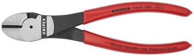 Knipex High Leverage Diagonal Cutters 7 1/4'' 74 01 180