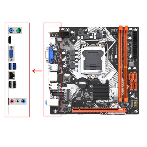 Carte mère ITX H110 LGA 1151 Support 2*DDR4 USB3.0 SATA3 NVME WIFI Bluetooth - Photo 6/13