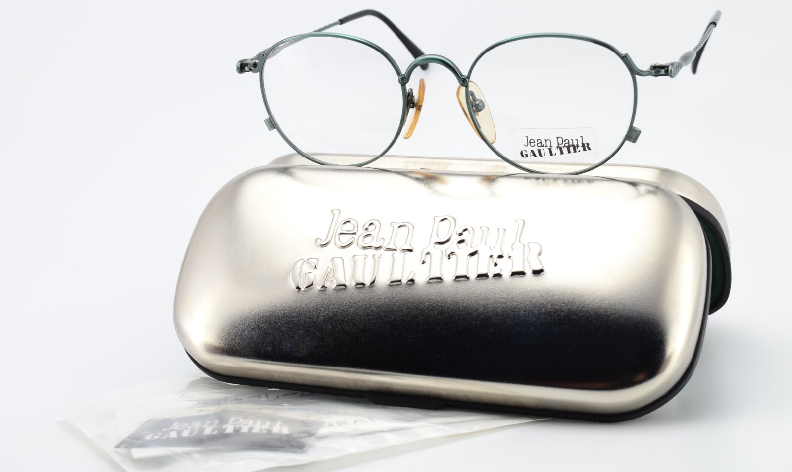 JEAN PAUL GAULTIER Brille 55-2172 48-19 145 Цвет 4 Япония 1990-х годов + JPG Металлический корпус