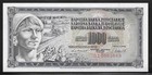 Yugoslavia P-92 1000 Dinara 1981 Unc